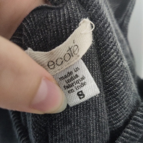 Urban Outfitters Ecoté Charcoal Dress - Picture 5 of 5